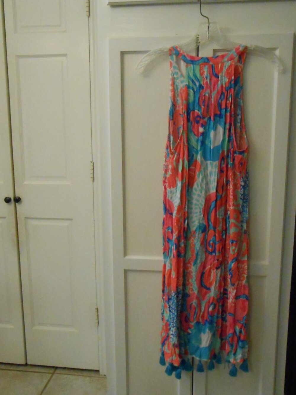 Lilly Pulitzer Dress with Tassel Hemline - Picture 7 of 7